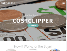 Tablet Screenshot of costclipper.com
